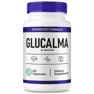 Glucalma cápsulas frente al envase