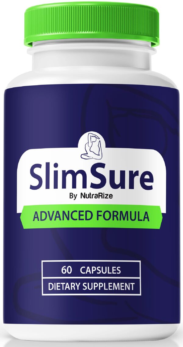 Caja de pastillas Slim Sure para salud y fitness