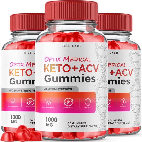 Gomitas Keto ACV Optix Medical para pérdida de peso avanzada