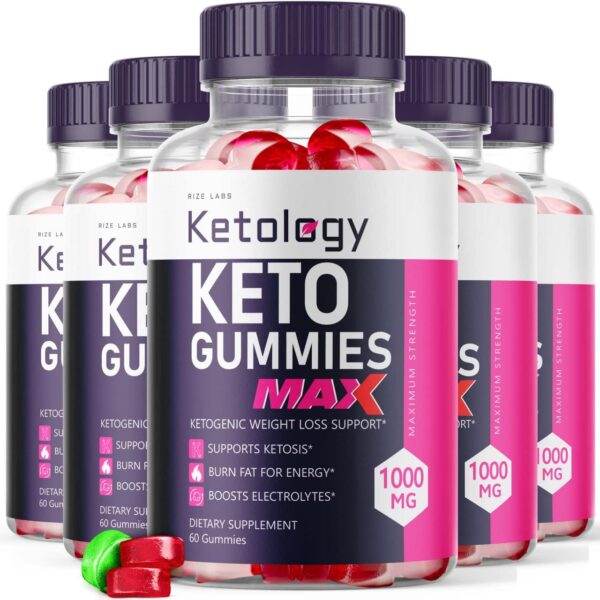 rize labs Gomitas Ketology Keto ACV paquete grande