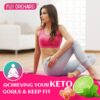 Etiqueta de ingredientes gomitas Keto ACV para mujeres FUJI ORCHARD