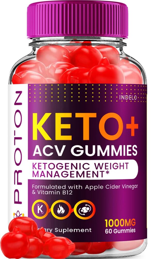 Proton Keto ACV gomitas para apoyo en cetosis y control de peso