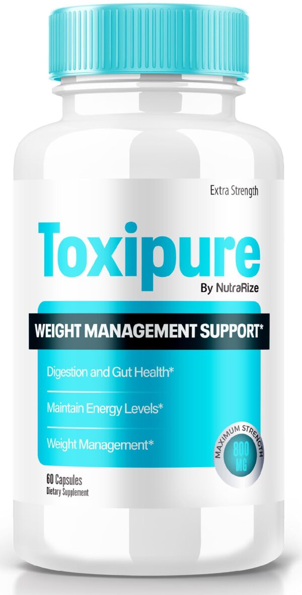 Cápsulas Toxipure suplemento dietético natural 60 unidades