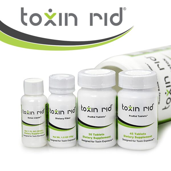 Logotipo y envase del kit Toxin Rid