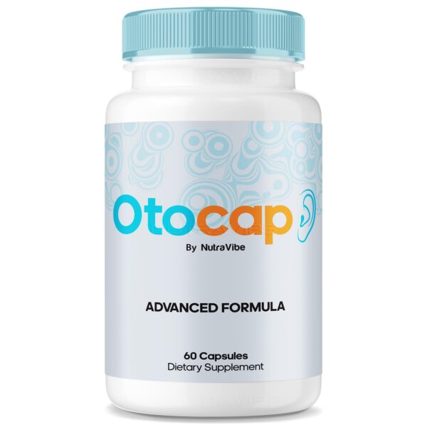 Frontal de la caja NutraVibe Otocap