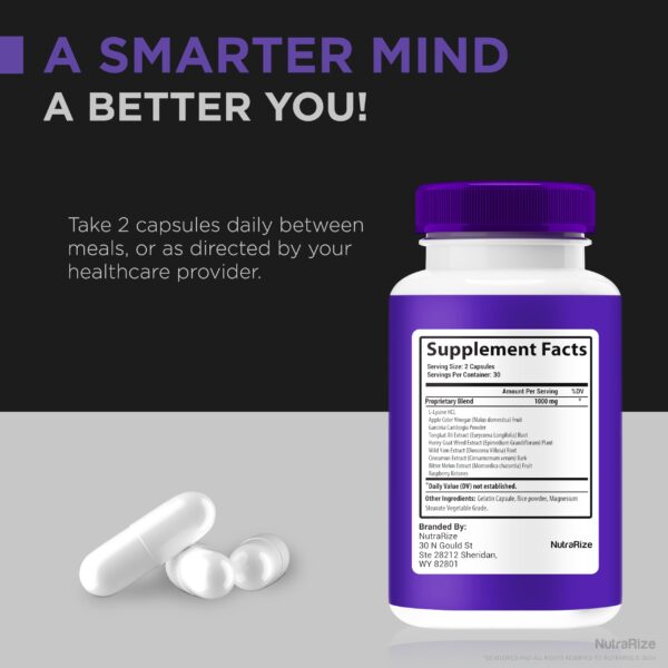 Cápsulas Nite Hush Pro apoyo cognitivo diario