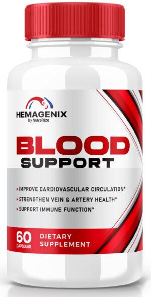 Hemagenix cápsulas para apoyo sanguíneo y salud integral 60 unidades