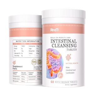 Frasco Cápsulas Limpieza Intestinal RindTi 60 unidades