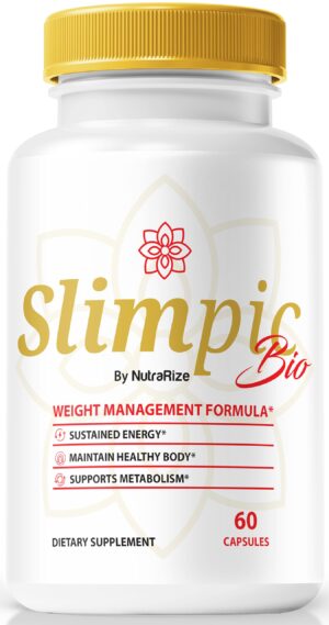 Cápsulas Slimpic Bio fórmula keto detox natural 60 cápsulas