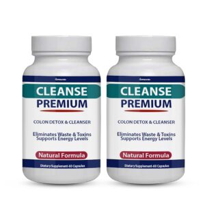 Cleanse Premium fórmula avanzada suplemento 2 paquetes detox
