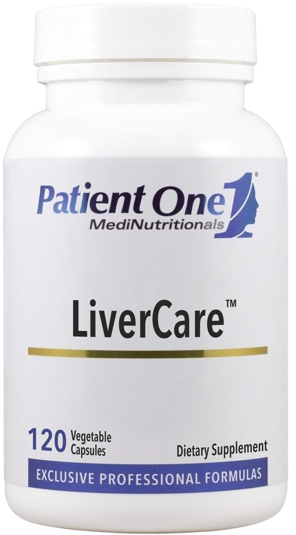 Suplemento Patient One LiverCare para salud del hígado