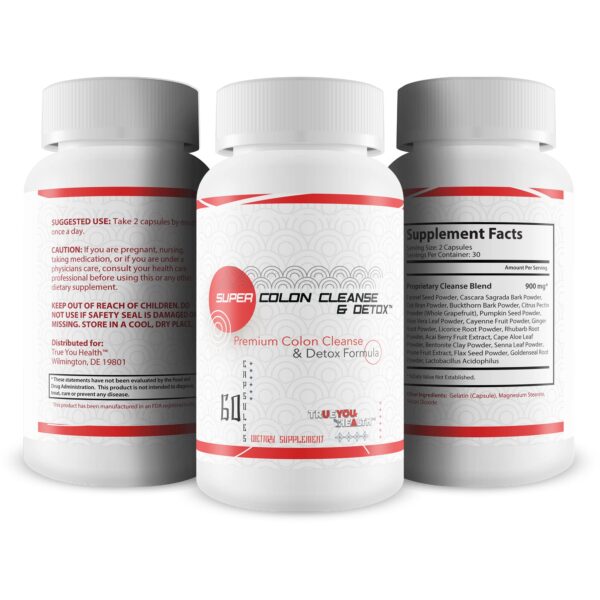 Suplemento para digestión y salud intestinal Super Colon Cleanse