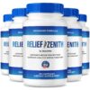 Paquete de 5 Relief Zenith NutraVibe fórmula apoyo nervioso 60 cápsulas
