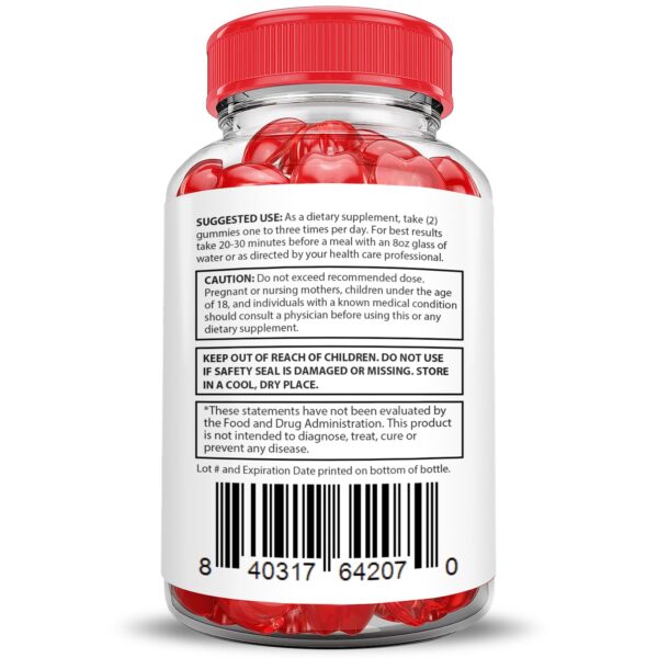 Gomitas veganas y sin gluten Quick Fire Keto ACV