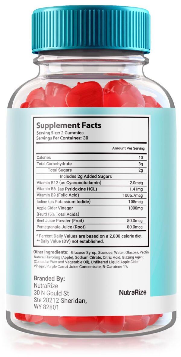 Frasco de Keto Genesis Gummies para pérdida de peso avanzada