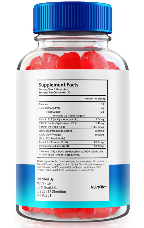 Gomitas GenXZ Keto ACV naturales 1000mg