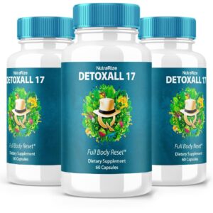 DetoxAll 17 cápsulas suplemento natural detox