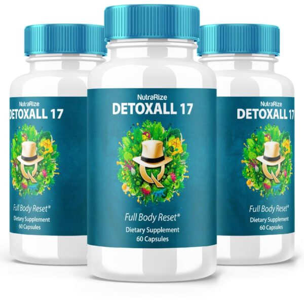 DetoxAll 17 cápsulas suplemento natural detox