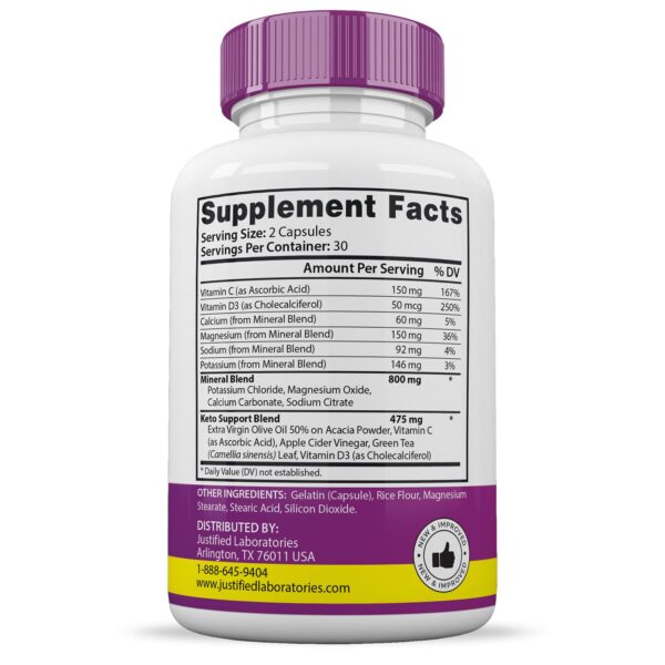 Suplemento Fast Active keto acelerador cetosis 60 cápsulas