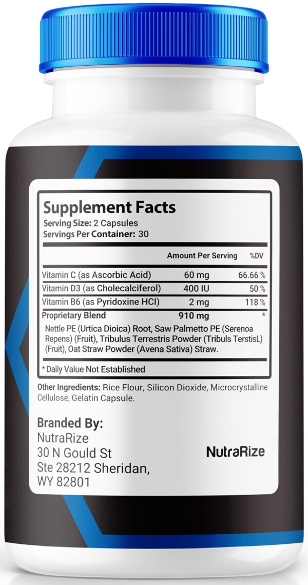 719bExVFoUL-1.jpg Caja de NutraRize Prostazen cápsulas para próstata saludable