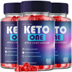 Gomitas Keto One ACV rize labs paquete de 180