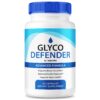 Caja y frasco de cápsulas Glyco Defender NutraVibe 60 unidades