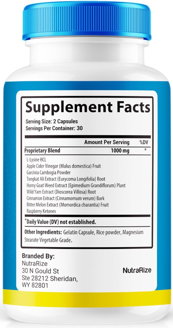 Paquete triple NutraRize Jertaris para salud prostática