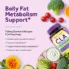 Frasco y caja Doctor's Recipes CLA para metabolismo y musculo