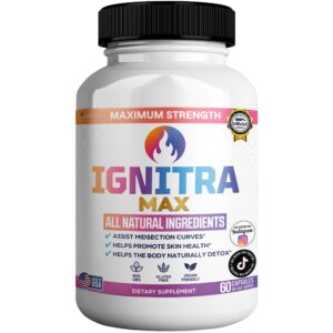 Frasco de Ignitrix Max cápsulas Greenvify