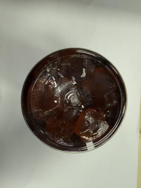 Frasco de gominolas en estante