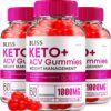Bliss Keto ACV gomitas para pérdida de peso en empaque original