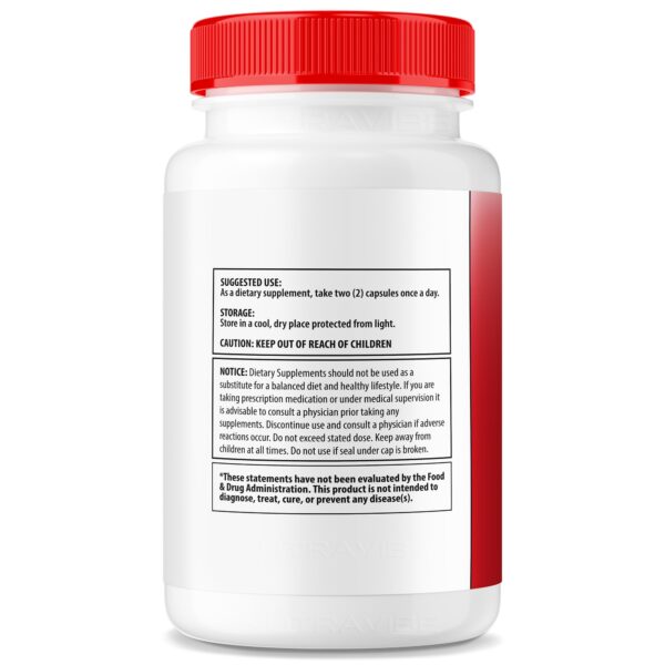 Cápsulas NutraVibe Glucostra para energía y bienestar