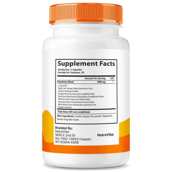 Etiqueta Hypo Burn+ detalle