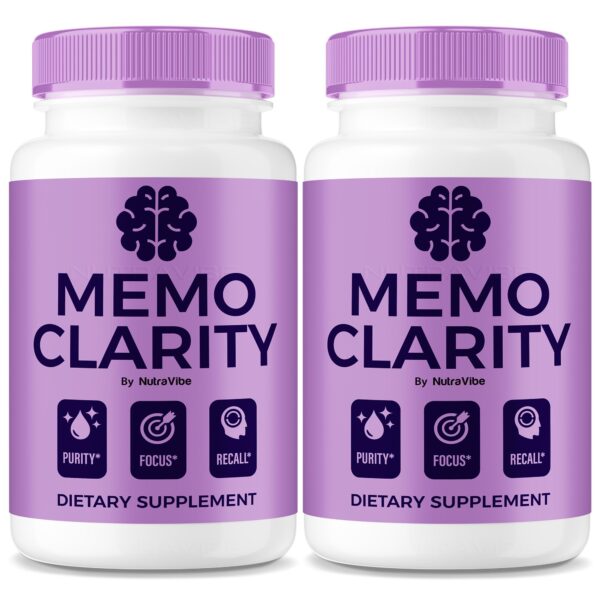 Paquete de cápsulas Memo Clarity para memoria y concentración