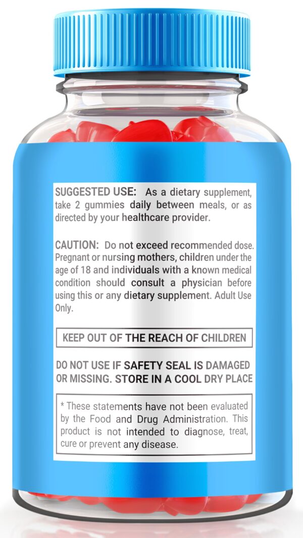 Detalle de las gomitas KetoNature ACV para perder peso