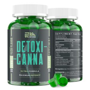 Gomitas detox Ultraverixian limpieza hígado e intestino 60 unidades