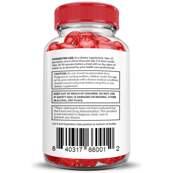 Gomitas Keto Snax ACV extreme con ingredientes naturales y nutrientes