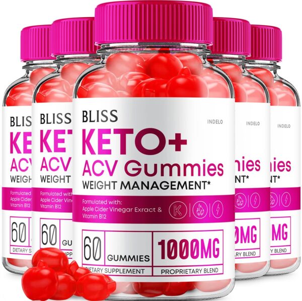 gomitas bliss keto acv paquete 5 para pérdida de peso