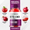 Contenido 180 gummies NutriZen Keto ACV para apoyo cetosis y dieta keto