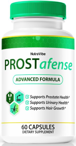 NutraVibe Prostafense cápsulas oficiales salud prostática 60