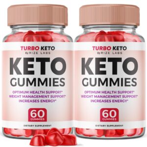 Paquete de gomitas Turbo Keto ACV 120 unidades rize labs