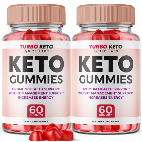 Paquete de gomitas Turbo Keto ACV 120 unidades rize labs
