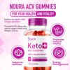 Frasco con gominolas keto Noura ACV natural