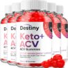 Destiny keto acv gomitas frasco paquete 5 control de peso