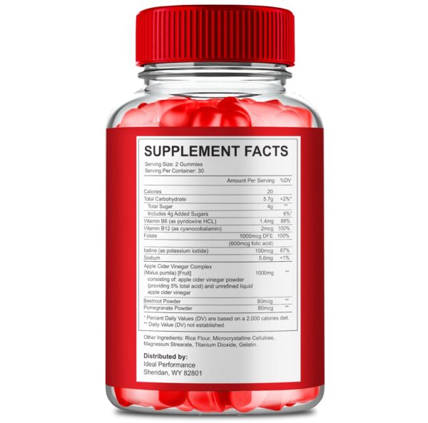 Paquete 5 pack FitFIve gomas ACV-Keto 60 unidades máxima potencia