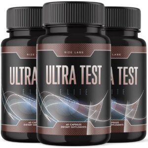 rize labs Ultra Test Elite cápsulas para hombres 180