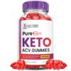 Detalle gomitas Pure Slim Keto con vinagre de sidra