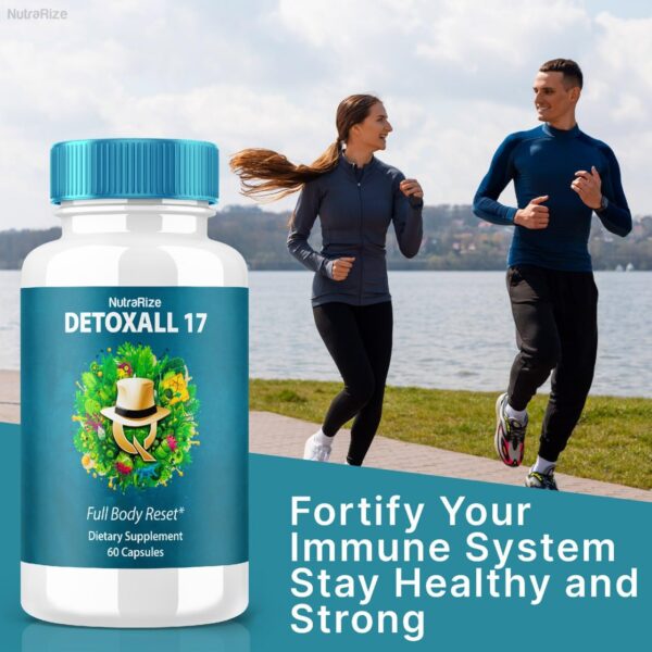 DetoxAll 17 etiqueta del suplemento