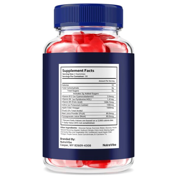 Bolsas de gomitas NutraVibe en caja