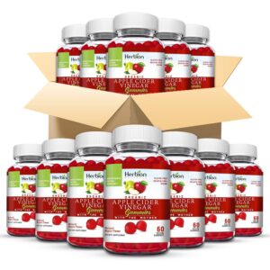 Gomitas orgánicas HERBION vinagre de manzana apoyo digestivo detox